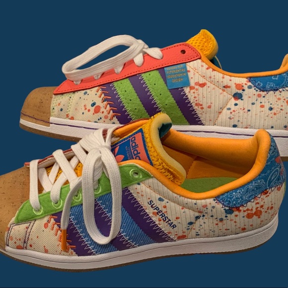 adidas Originals | Shoes | Adidas Superstar G2 Cm 20 X Seed Paint Splattered 2022 | Poshmark